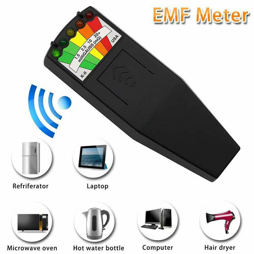 Led emf meter magnetic field - meter,