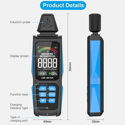Emf detector suitable for - emf,